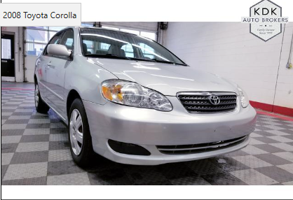 Used Toyota Corolla 2008