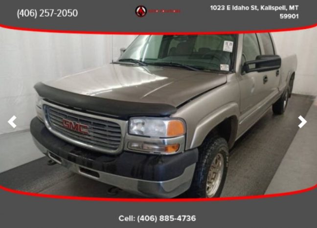 GMC Sierra 2001 4WD