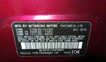 Mitsubishi Mirage G4 2019 FWD full