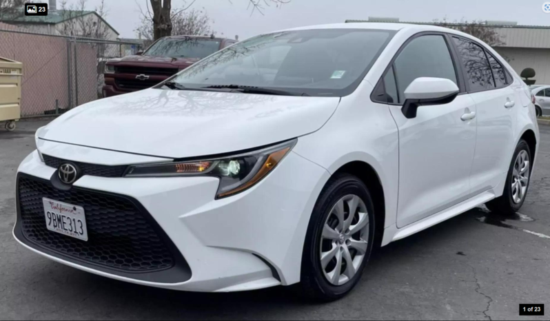 Toyota Corolla 2020 4WD