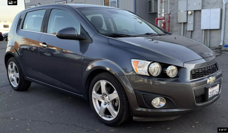 Chevrolet Sonic 2012 FWD full